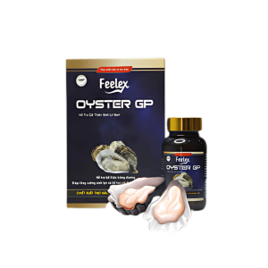 Tinh chất hàu biển cao cấp Feelex Oyster GP - Hộp 60 viên
